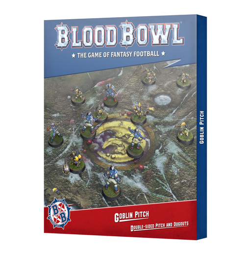 Blood Bowl Goblin Pitch and Dugouts (Double Sided) Blood Bowl Goblin Pitch and Dugouts (Double Sided)
